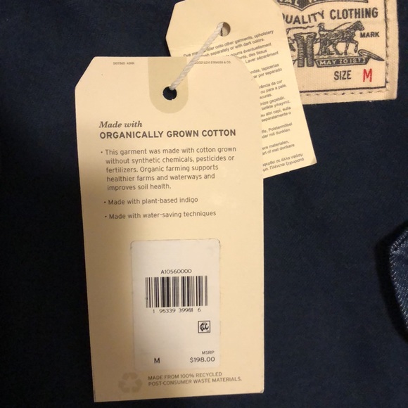 Levi’s Wellthread Collection Jacket - Picture 9 of 10